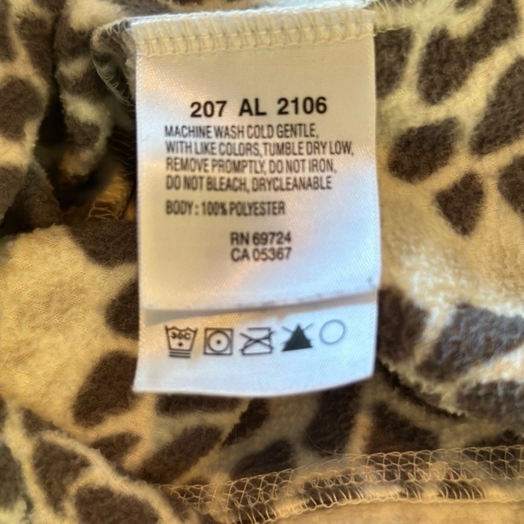 2 for $26 Columbia Women's Floral Print Warm Cozy Fleece Quarter Zip Pullover XL - Picture 6 of 6